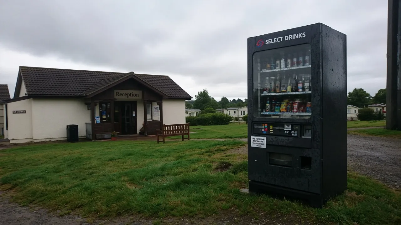 Vending machines for campsites and holiday villages: 24/7 guest service