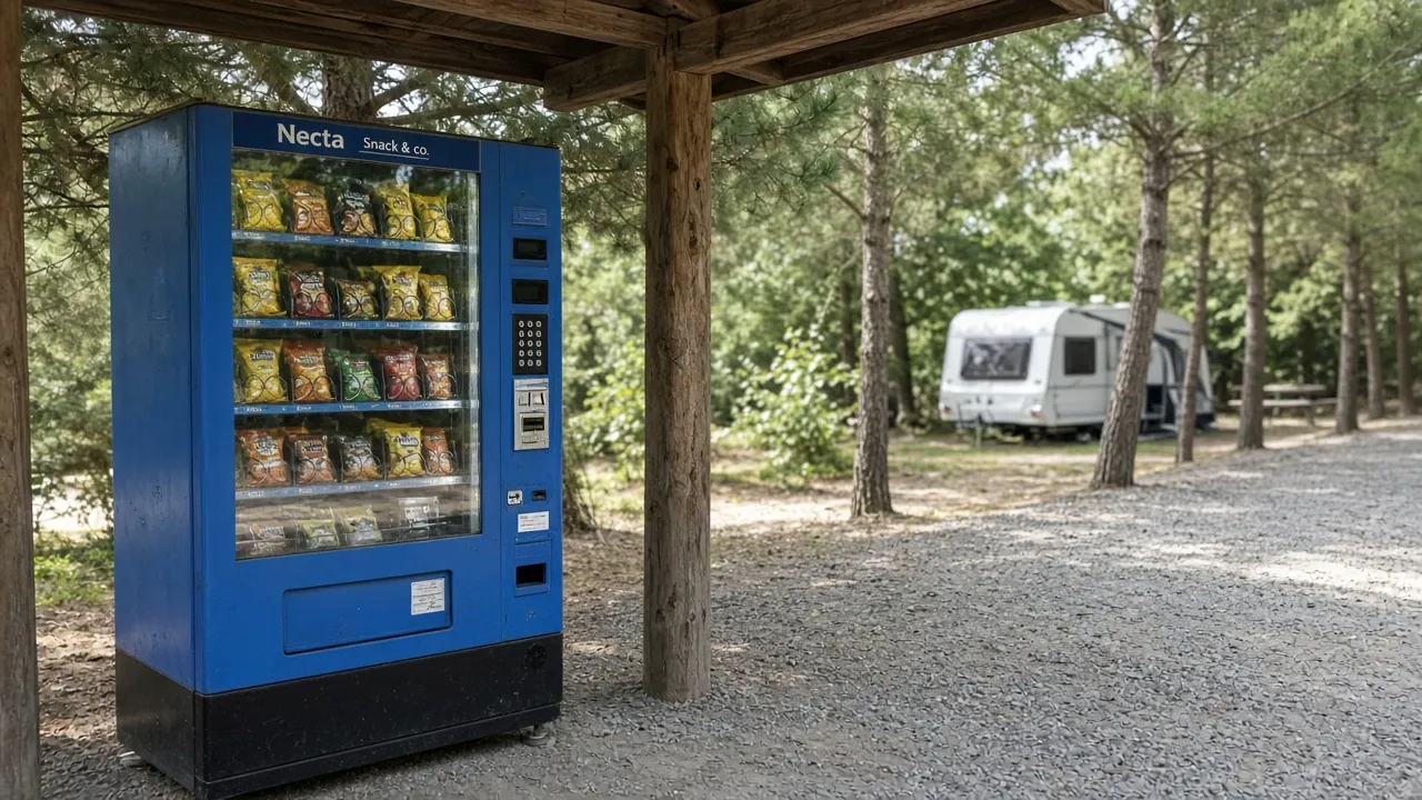 Distributori automatici per camping e villaggi turistici: servizio h24 per gli ospiti