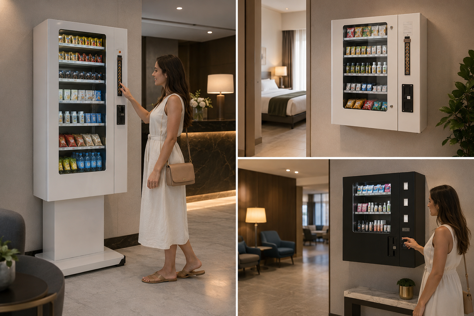 Distributori automatici per hotel: servizio 24/7 senza personale dedicato
