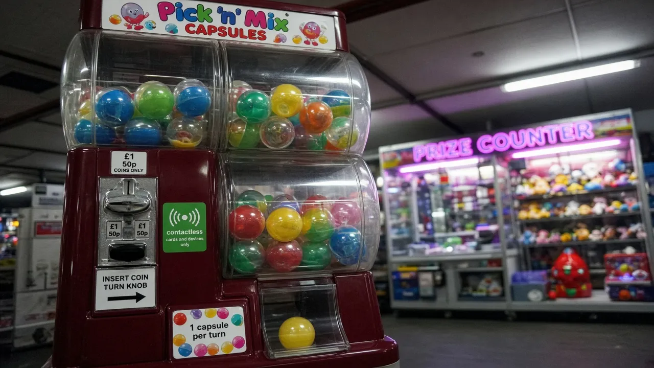 Toy vending machine: a guide to capsule, gashapon and prize dispensers for malls and FECs