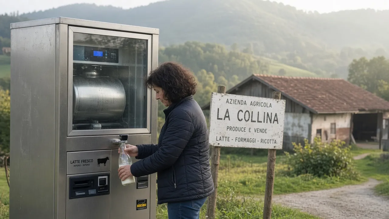 Distributore automatico di latte fresco: guida per vendita diretta, latte crudo e pastorizzato