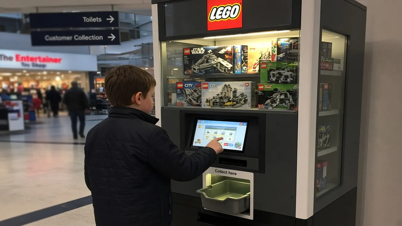 LEGO vending machine: a guide to sets, minifigures and polybags in unattended retail