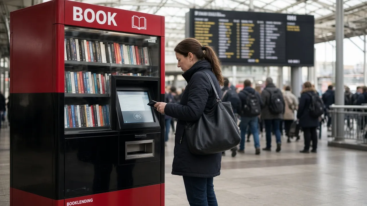 Book vending machine: a guide to library kiosks, lending and retail book vending