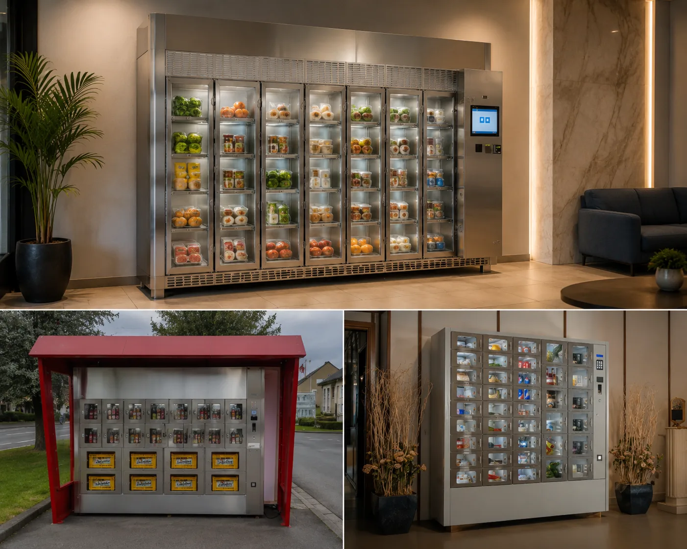 Sistema modulare di locker Project Vending