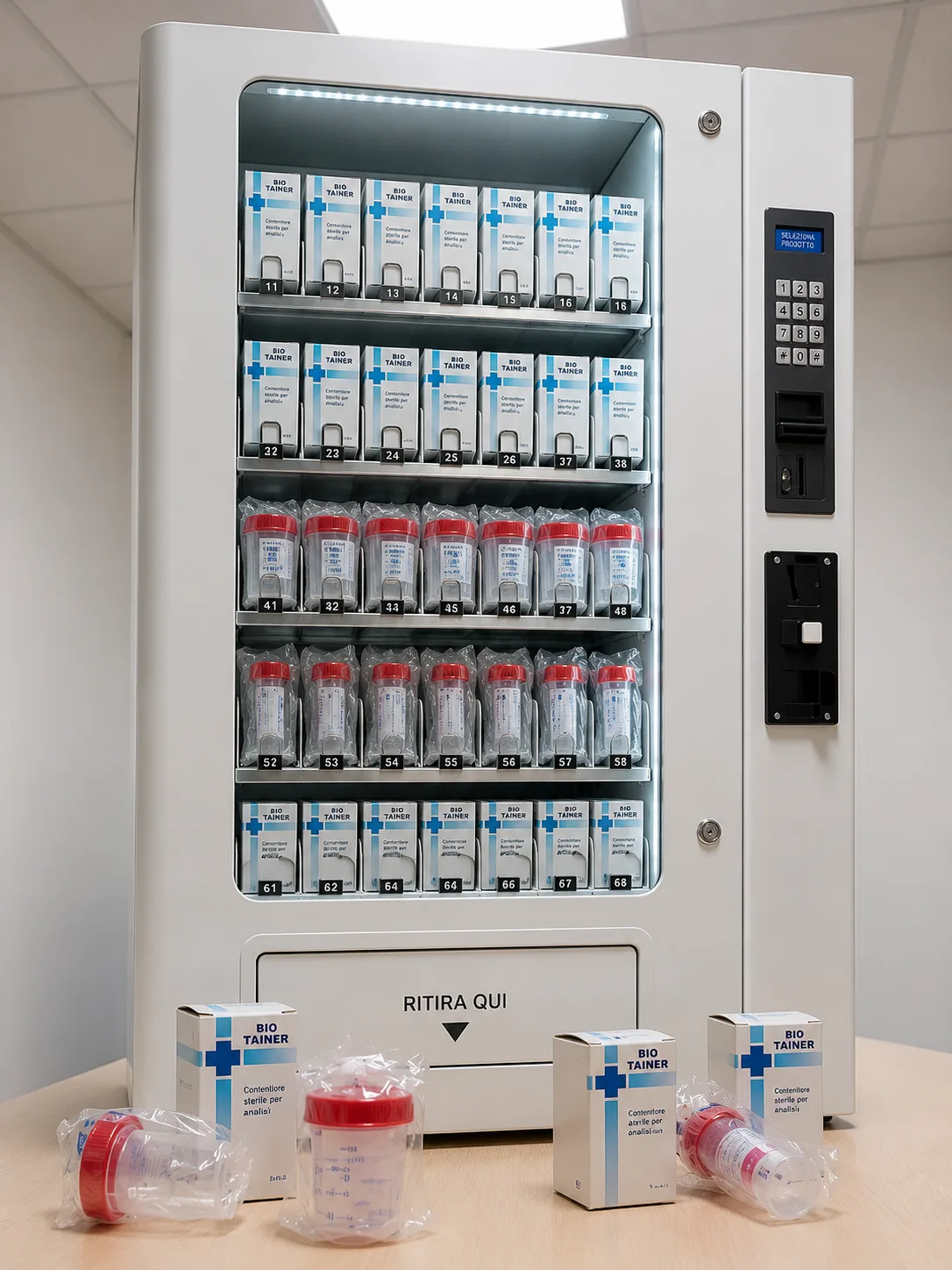 Distributori automatici per ospedali: servizio h24 per personale, pazienti e visitatori