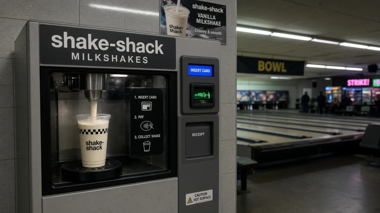 Milkshake vending machine: a guide for cinemas, bowling alleys, theme parks and leisure sites