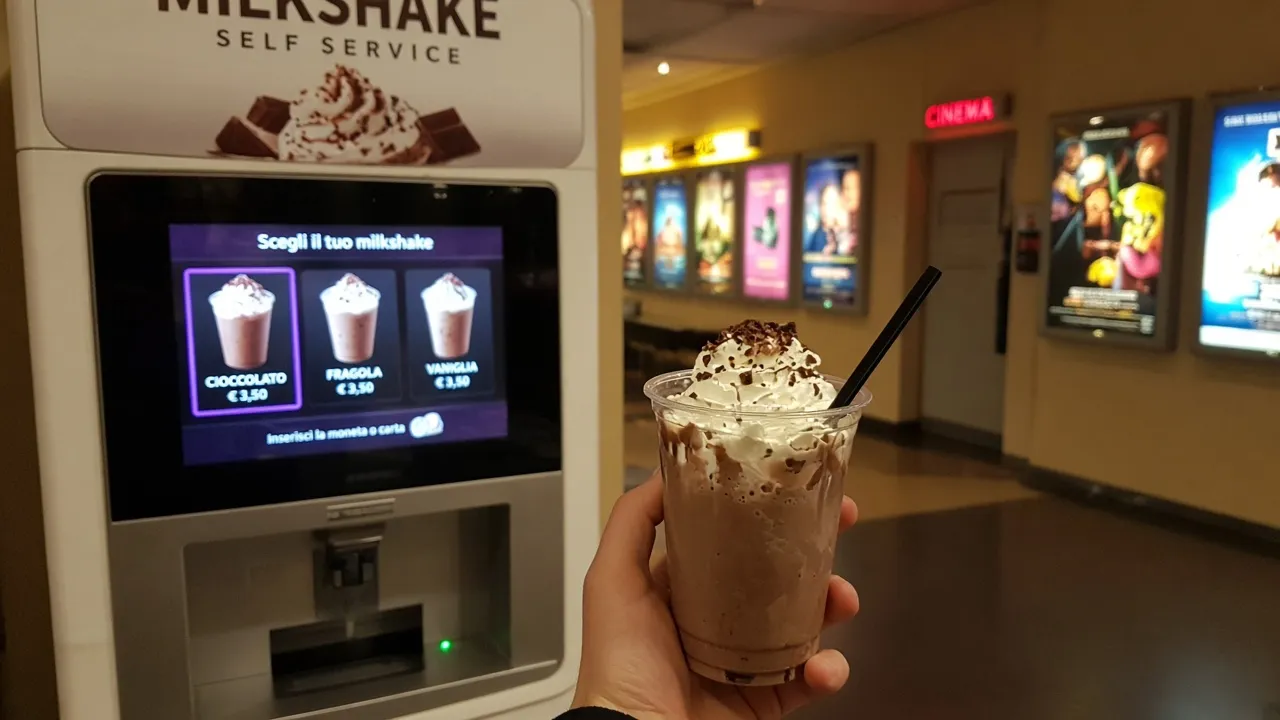 Distributore automatico di milkshake: guida per cinema, bowling, parchi e leisure