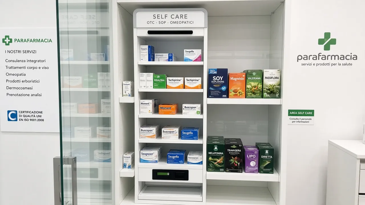 Distributori automatici in farmacia e parafarmacia: self-care, layout e normativa