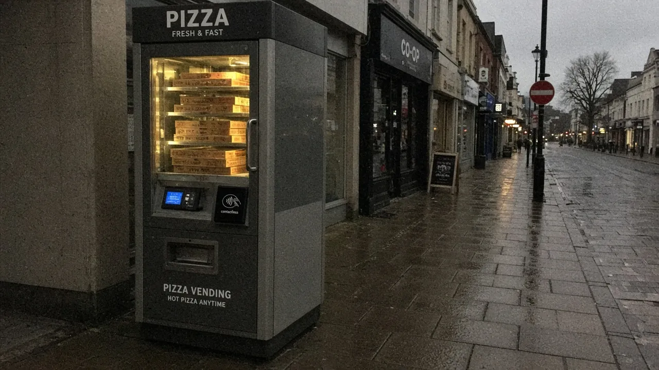 Pizza vending machine: a guide to automated pizza and hot-food vending