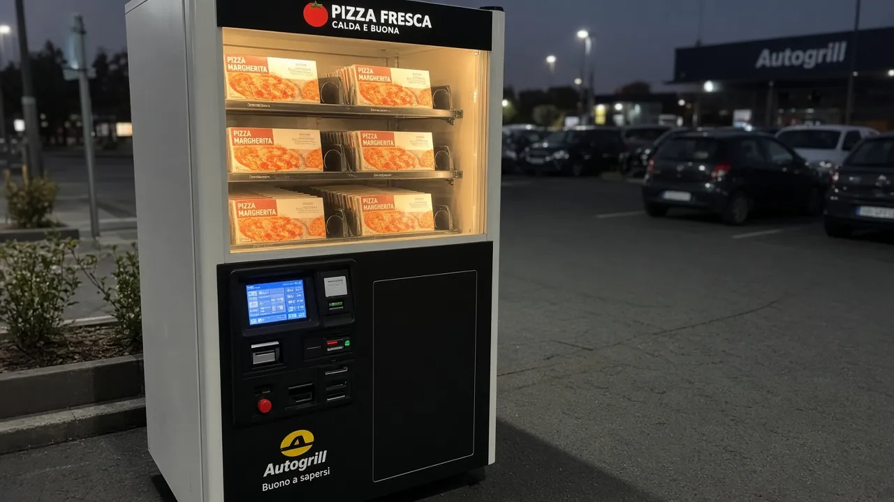 Pizza vending machine: guida al distributore automatico di pizza e hot food