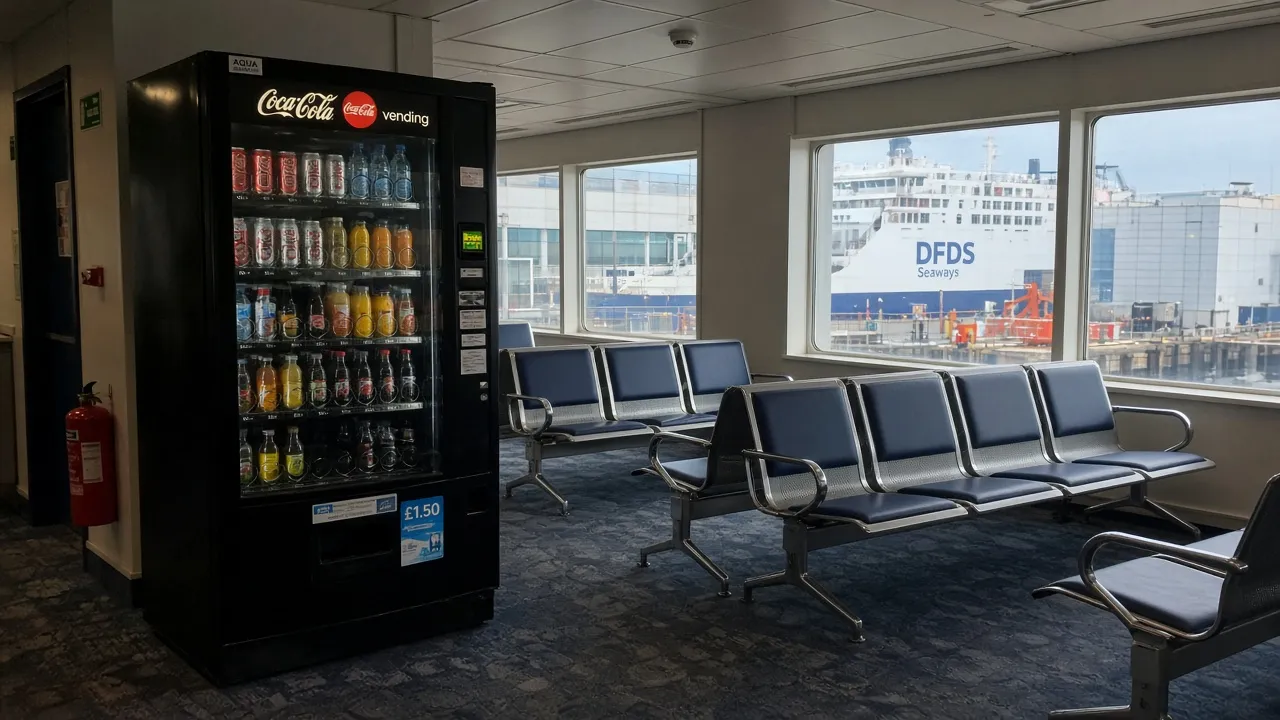 Vending machines for ports and ferry terminals: continuous service for passengers