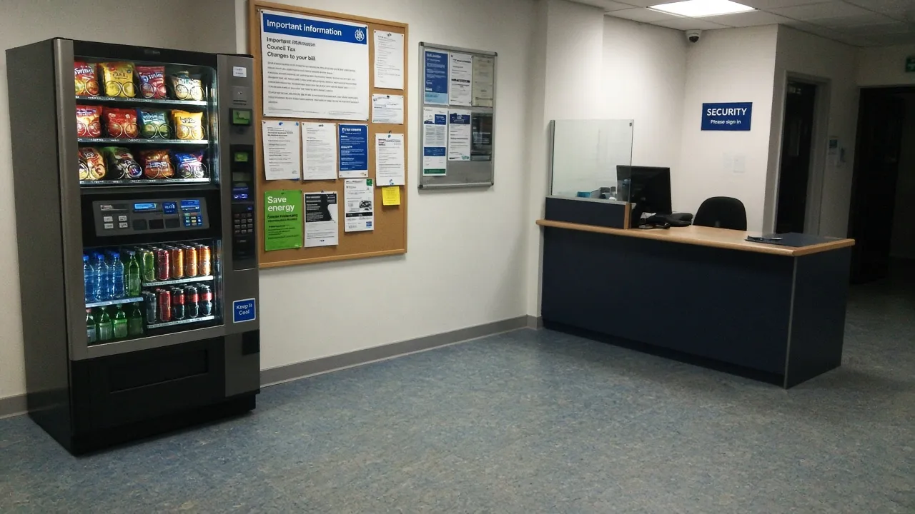 Vending machines for public offices, town halls and government buildings