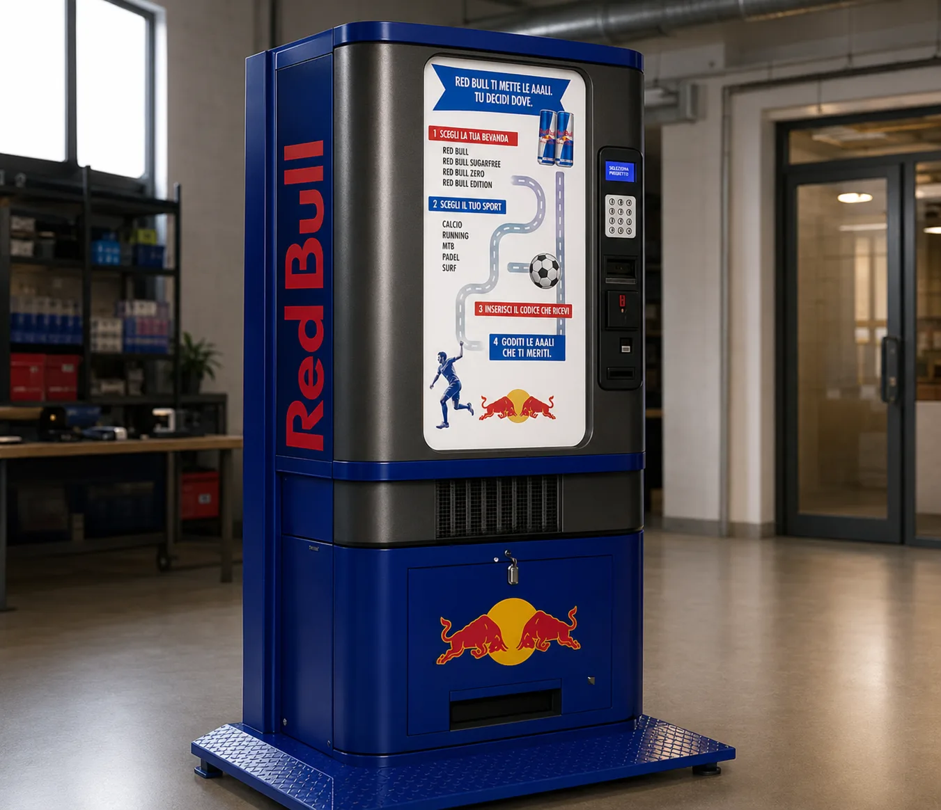 Red Bull energy stations